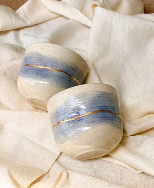 Blue Horizon Teacups