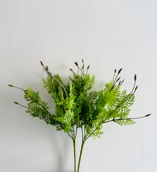 Greens Leaves with Pink Buds