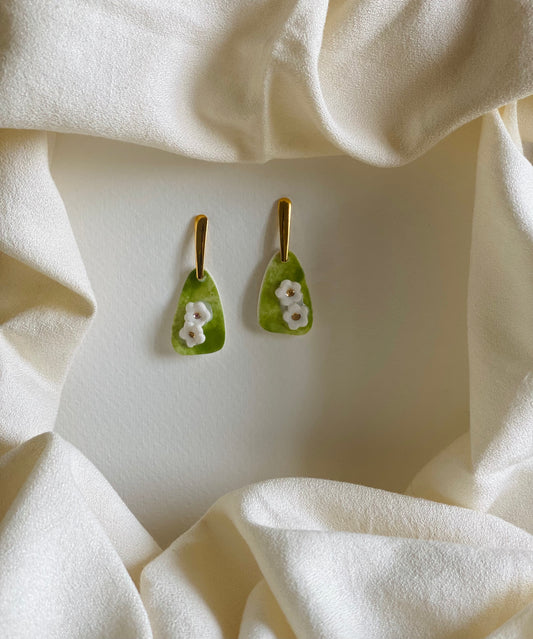 Porcelain Earrings- #01