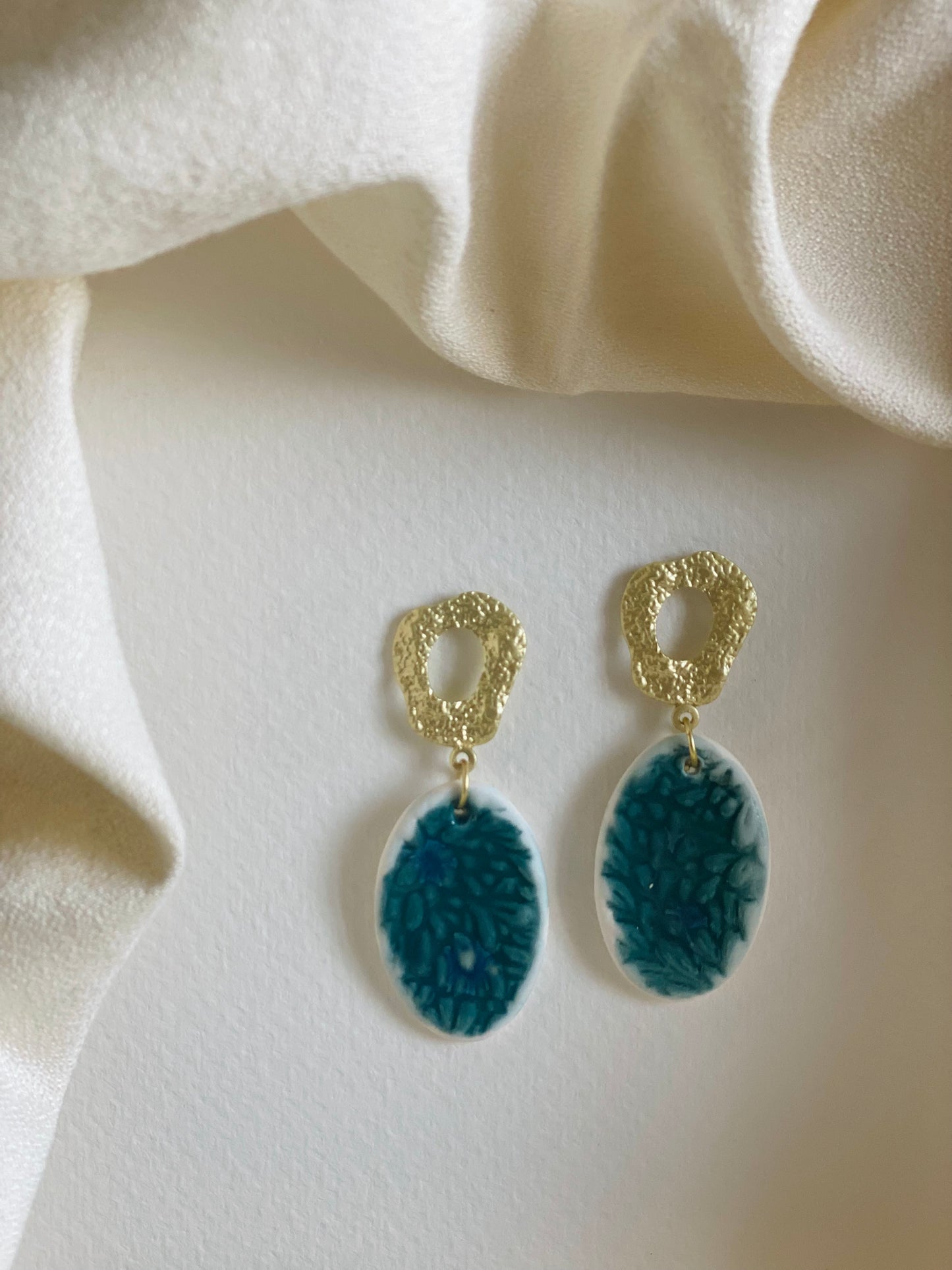 Porcelain Earrings- #03