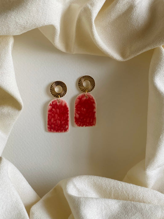 Porcelain Earrings- #05