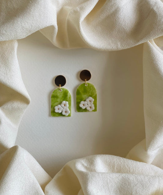 Porcelain Earrings- #02