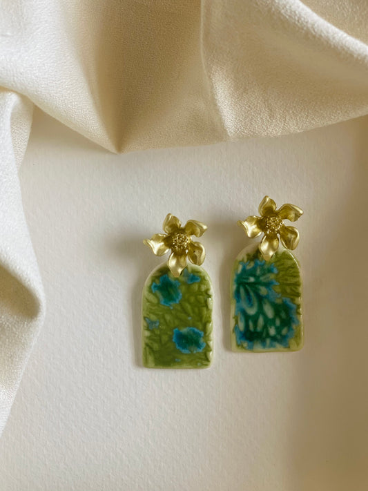Porcelain Earrings - #08