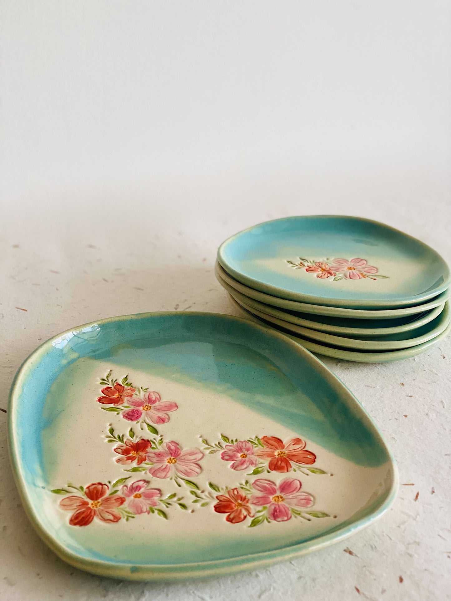 Aqua Bloom Platter