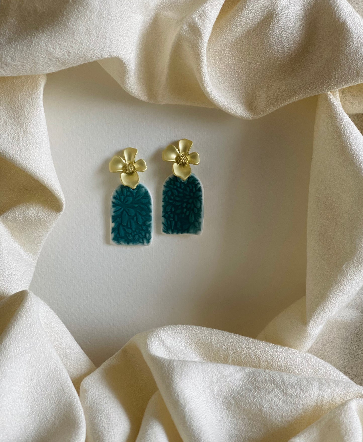 Porcelain Earrings - #09