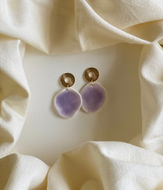 Porcelain Earrings- #06