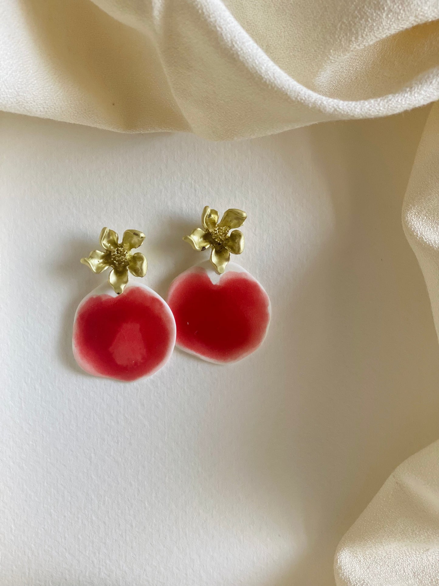 Porcelain Earrings - #10